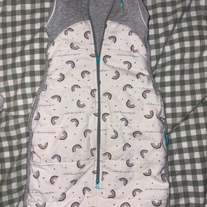 Love to Dream Sleep Sack with Rainbow Print